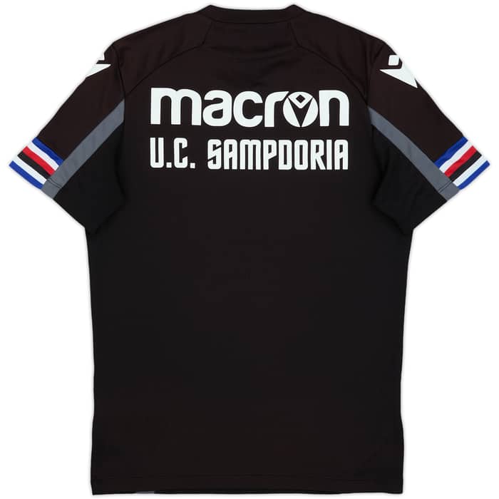 2021-22 Sampdoria Player Issue Macron Training Shirt #17 - 7/10 - (S)