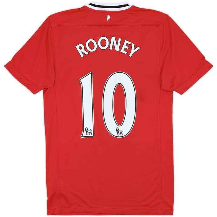 2011-12 Manchester United Home Shirt Rooney #10 - 7/10 - (S)