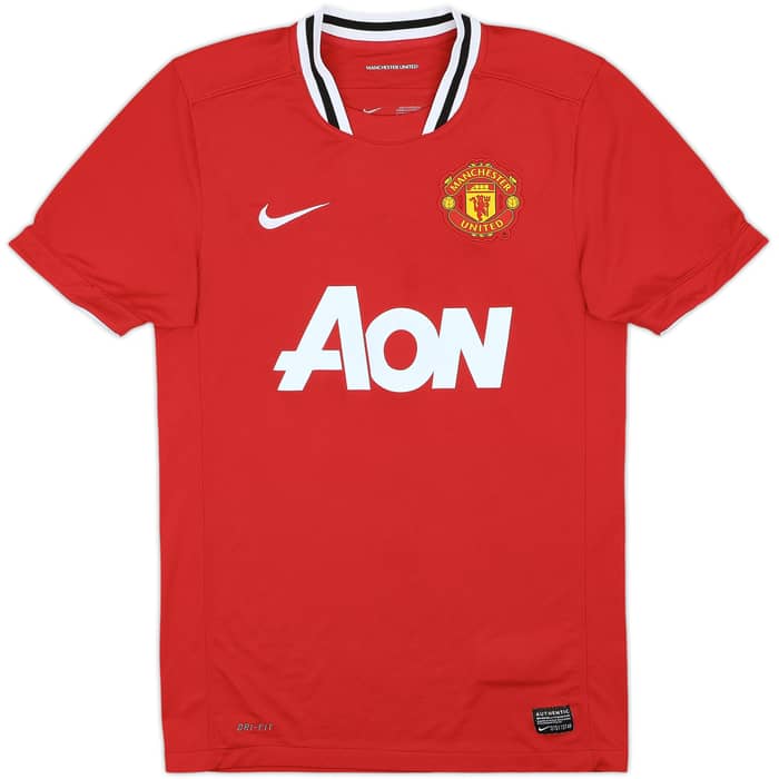 2011-12 Manchester United Home Shirt Rooney #10 - 7/10 - (S)