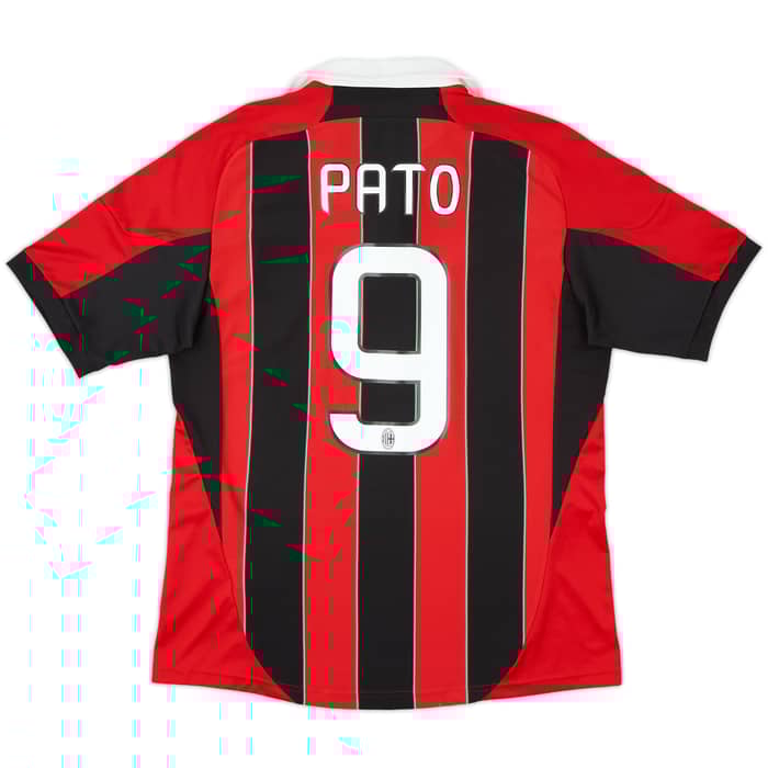 2012-13 AC Milan Home Shirt Pato #9 - 7/10 - (L)