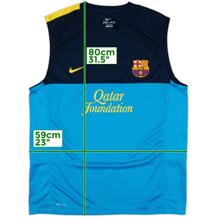 2012-13 Barcelona Nike Training Vest - 10/10 - (XXL)