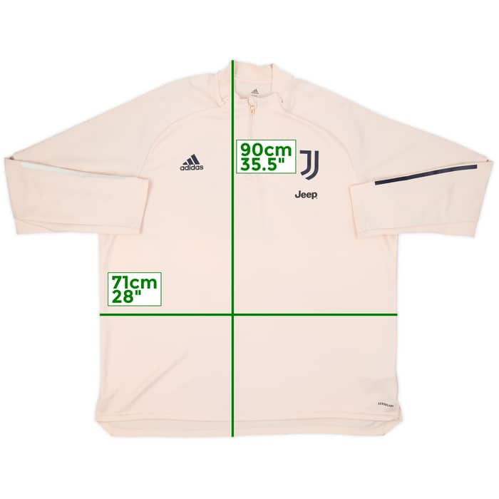 2020-21 Juventus adidas 1/4 Zip Drill Top - 7/10 - (3XL)