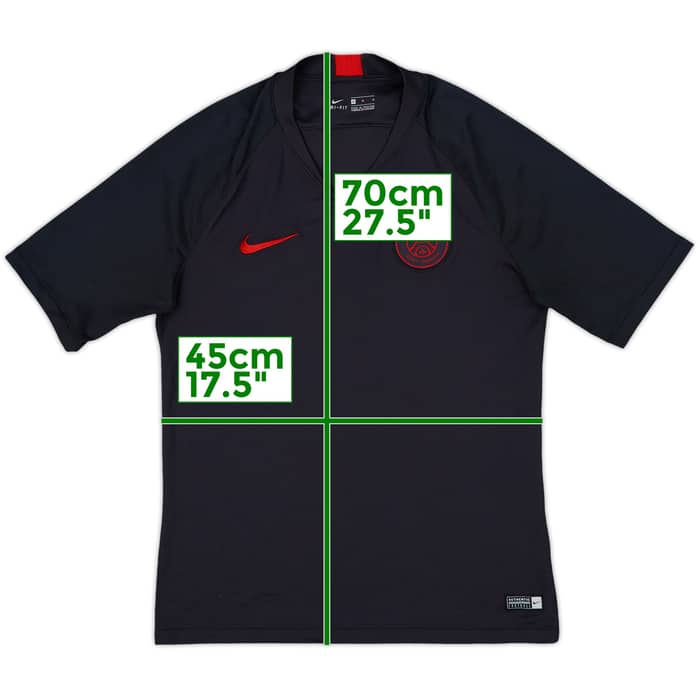 2016-17 Paris Saint-Germain Nike Training Shirt - 9/10 - (M)