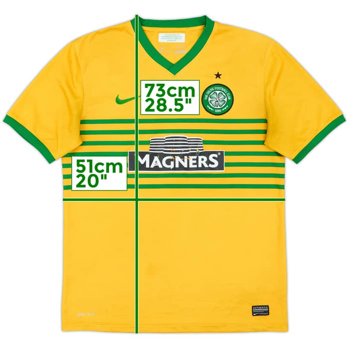 2013-14 Celtic Away Shirt - 4/10 - (M)