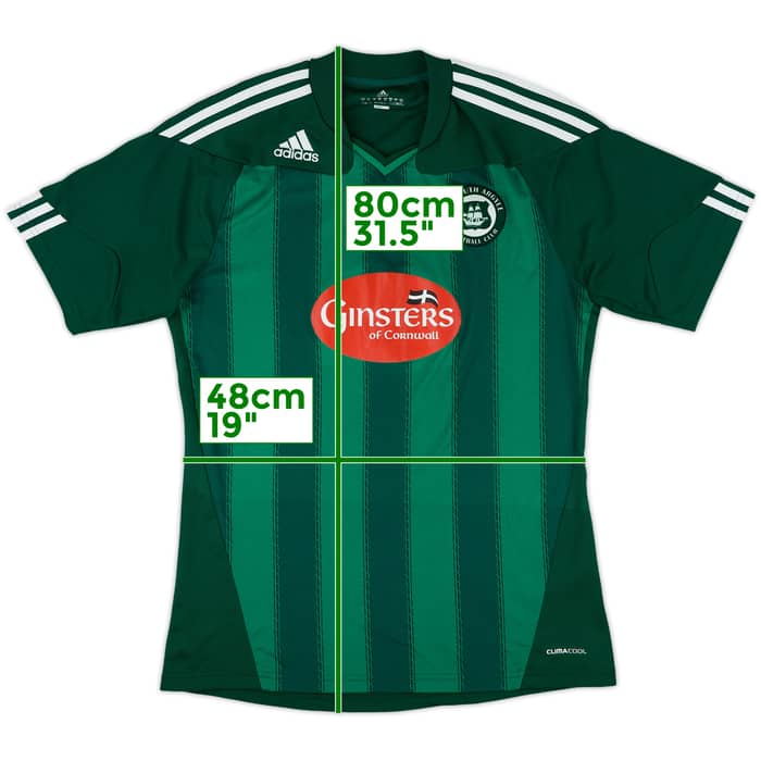 2010-11 Plymouth Home Shirt - 9/10 - (M)