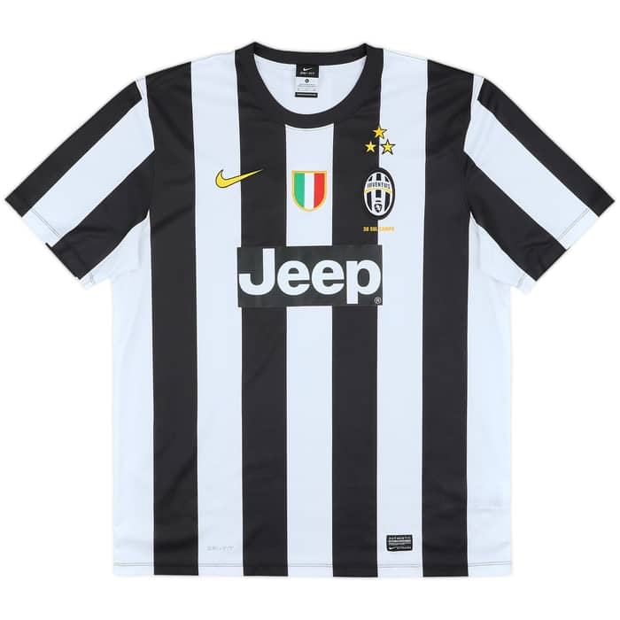 2012-13 Juventus Basic Home Shirt - 8/10 - (XL)