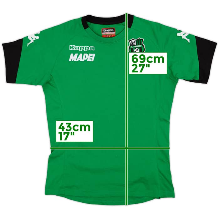 2017-18 Sassuolo Kappa Training Shirt - 9/10 - (M)