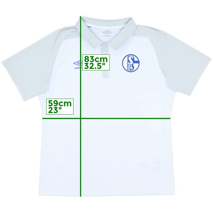 2018-19 Schalke Umbro Polo Shirt - 8/10 - (L)