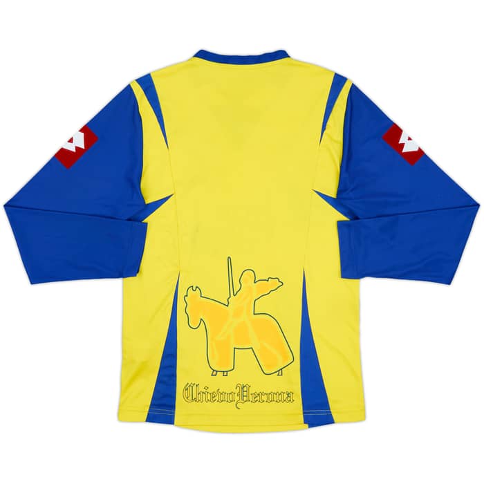 2006-07 Chievo Verona Home L/S Shirt - 5/10 - (S)