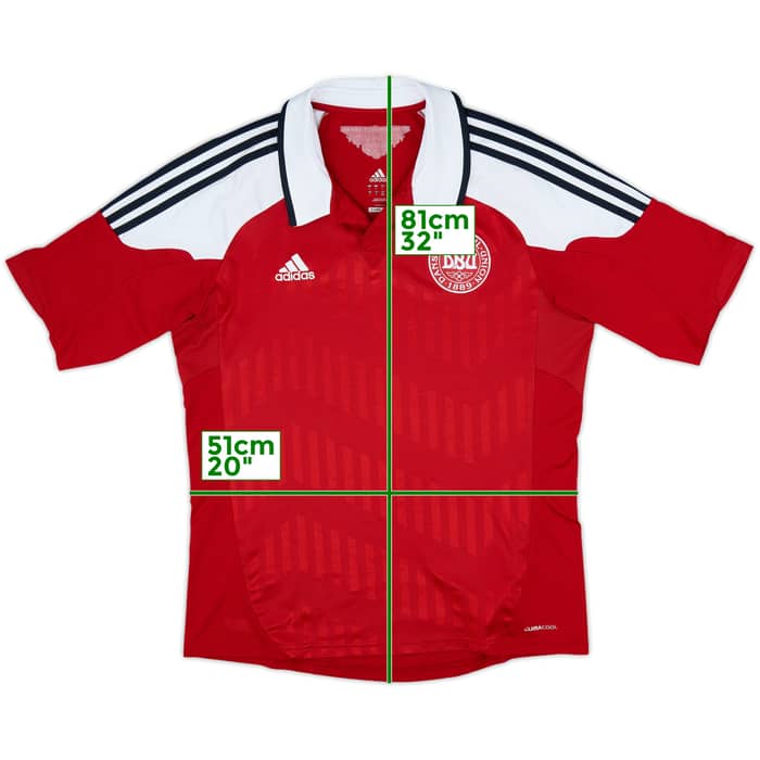 2012-13 Denmark Home Shirt - 8/10 - (L)