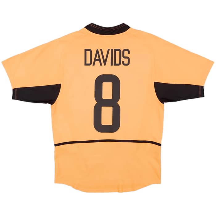 2002-04 Netherlands Home Shirt Davids #8 - 10/10 - (S)