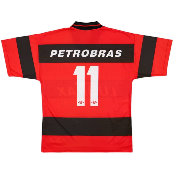 1999 Flamengo Home Shirt #11 - 7/10 - (M)