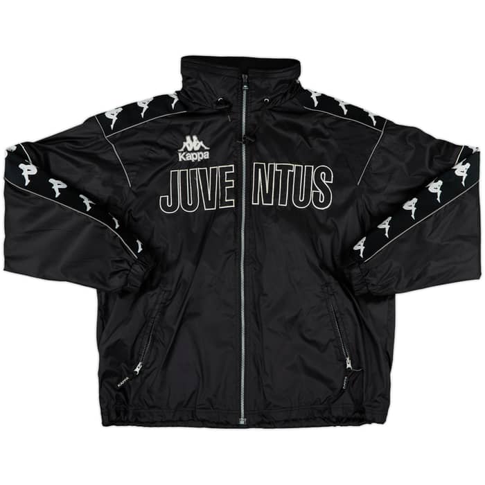 1998-99 Juventus Kappa Hooded Rain Jacket - 10/10 - (L)