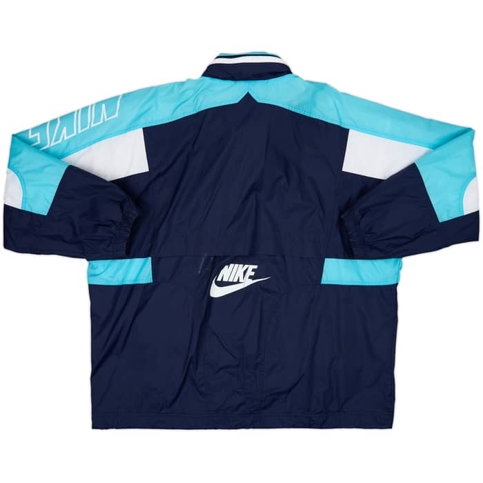 1996-97 1860 Munich Nike Hooded Rain Jacket - 8/10 - (XL)