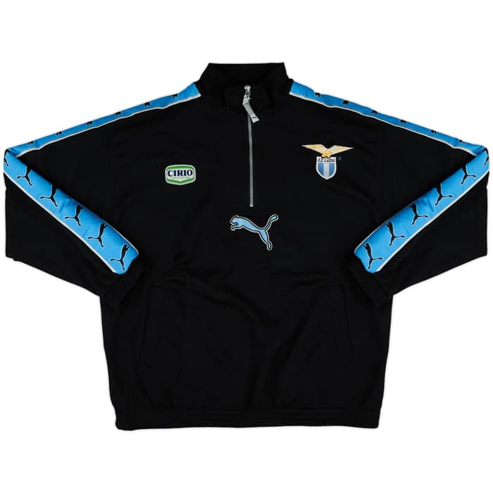 1998-99 Lazio Puma 1/4 Zip Track Jacket - 8/10 - (XL)
