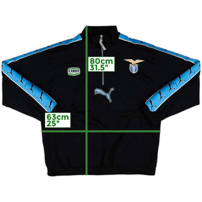 1998-99 Lazio Puma 1/4 Zip Track Jacket - 8/10 - (XL)
