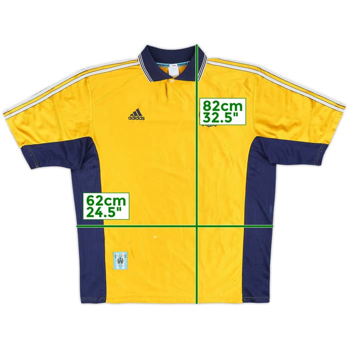 1998-99 Olympique Marseille Third Shirt - 4/10 - (XL)