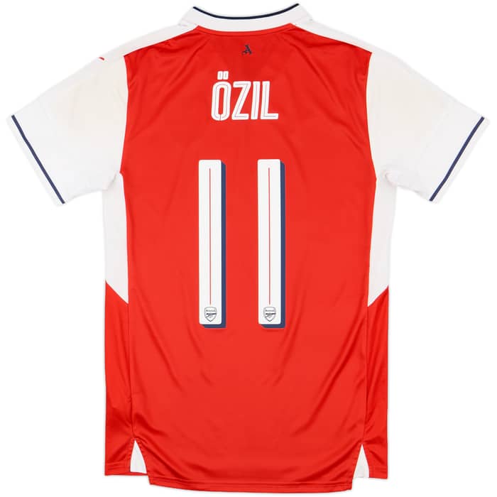 2016-17 Arsenal Home Shirt Ozil #11 - 7/10 - (XS)
