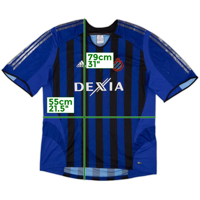 2005-07 Club Brugge Home Shirt - 3/10 - (XXL)