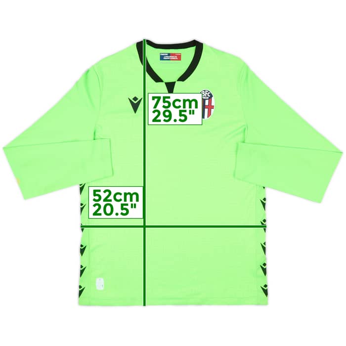 2018-19 Bologna GK Shirt - 6/10 - (L)