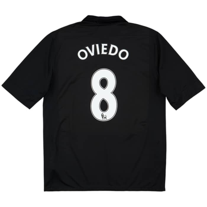 2012-13 Everton Away Shirt Oviedo #8 - 8/10 - (L)