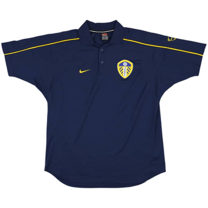 2001-02 Leeds Nike Polo Shirt - 9/10 - (L)