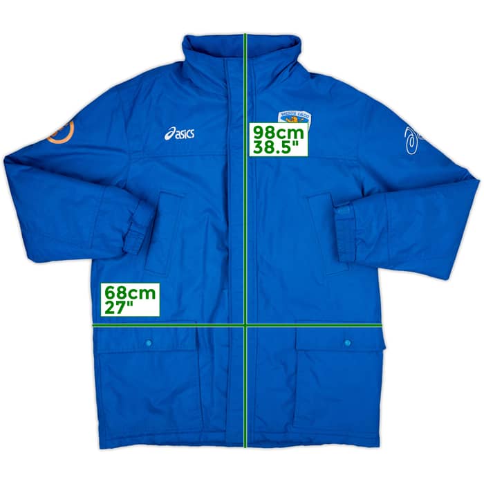 2006-07 Brescia Asics Padded Bench Coat - 4/10 - (XL)