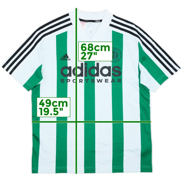 2023-24 Celtic adidas Sportswear Training Shirt - 9/10 - (L.Boys)