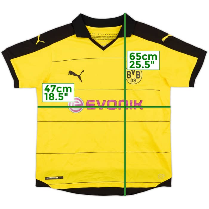 2015-16 Borussia Dortmund Home Shirt - 9/10 - (L.Boys)