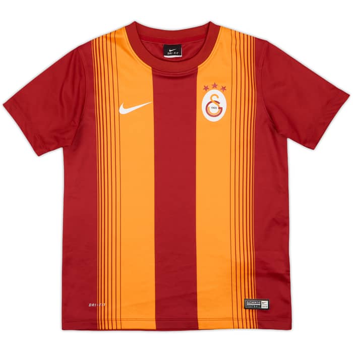 2014-15 Galatasaray Basic Home Shirt - 9/10 - (M.Boys)