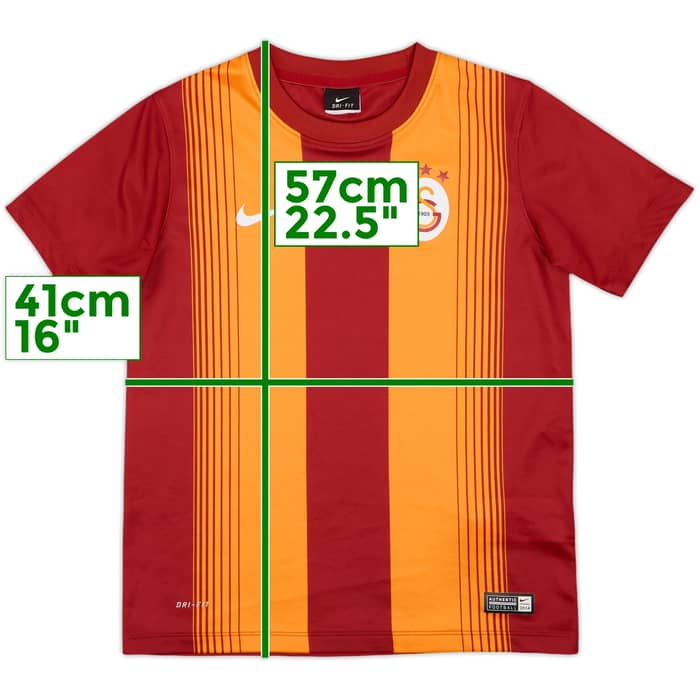 2014-15 Galatasaray Basic Home Shirt - 9/10 - (M.Boys)