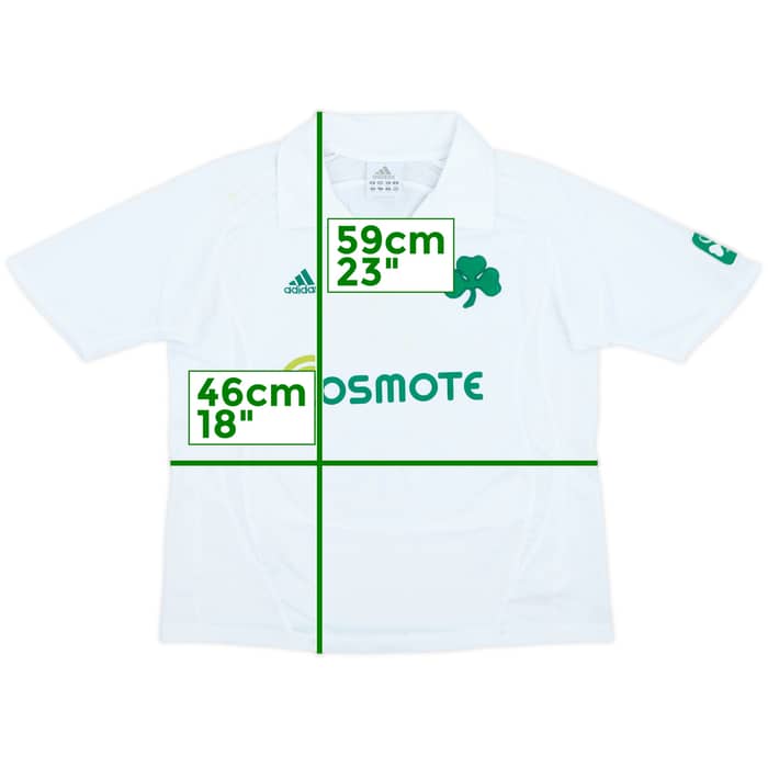 2008-09 Panathinaikos Away Shirt - 5/10 - (M.Boys)