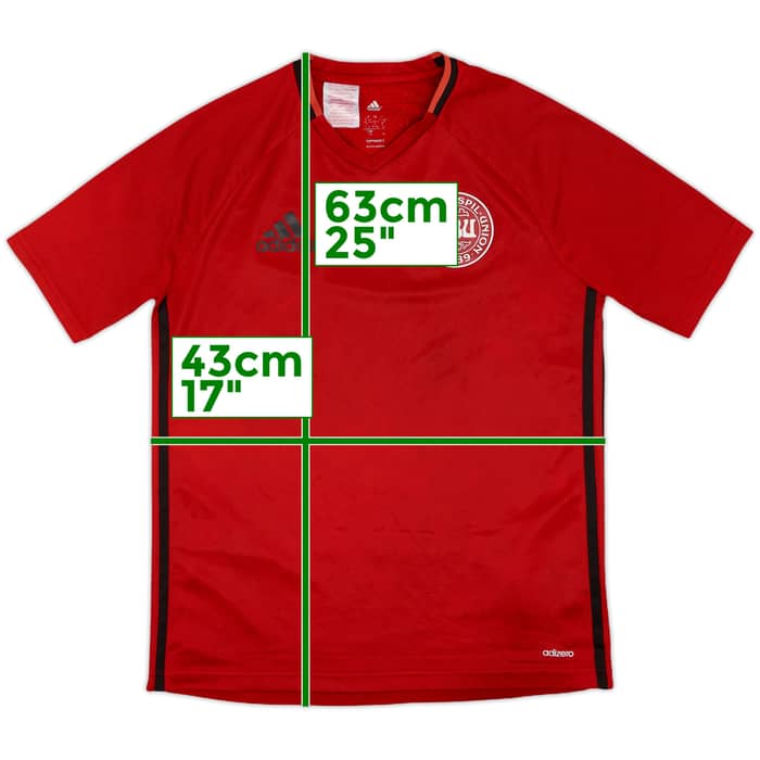 2015-16 Denmark adidas Training Shirt - 6/10 - (L.Boys)