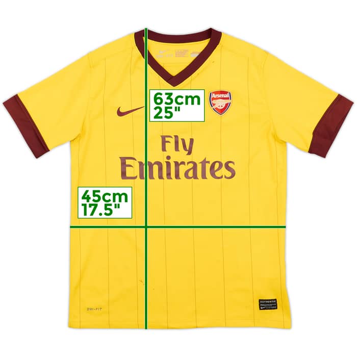 2010-13 Arsenal Away Shirt - 5/10 - (L.Boys)