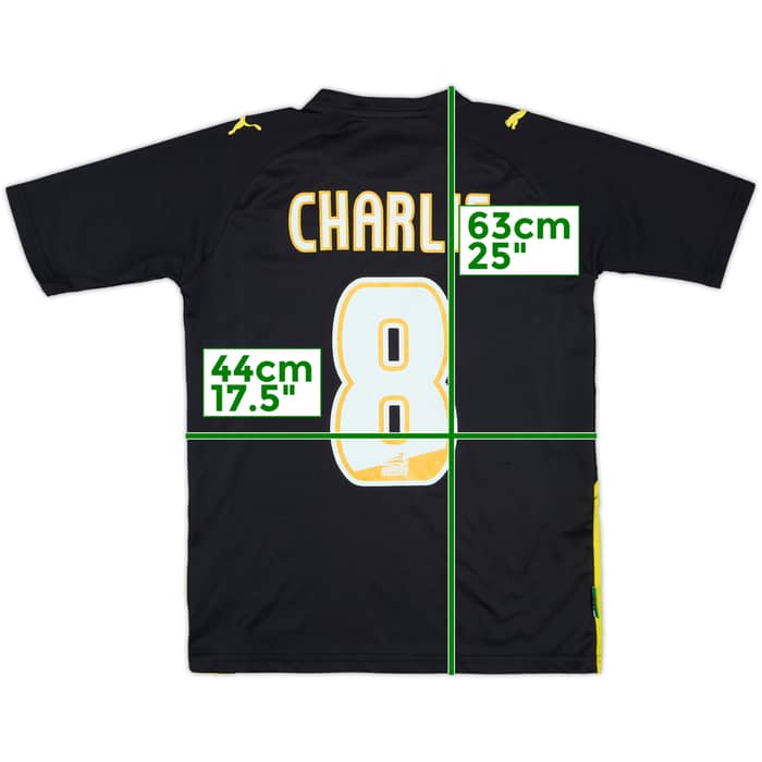 2010-11 Cardiff City Away Shirt Charlie #8 - 7/10 - (L.Boys)