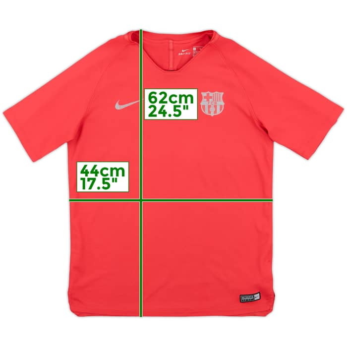 2018-19 Barcelona Nike Training Shirt - 6/10 - (XL.Boys)