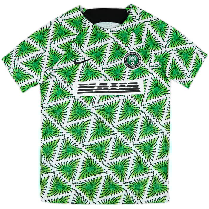 2022-23 Nigeria Nike Pre-Match Training Shirt - 10/10 - (S)
