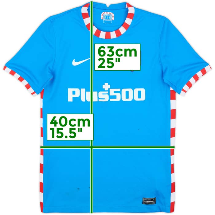 2021-22 Atletico Madrid Third Shirt - 5/10 - (L.Boys)
