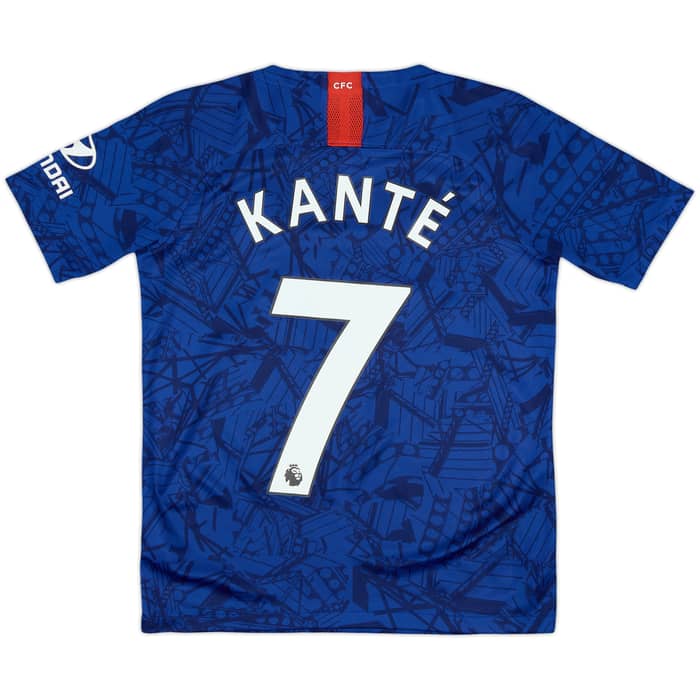 2019-20 Chelsea Home Shirt Kante #7 - 9/10 - (L.Boys)