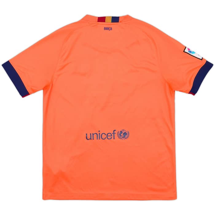 2014-15 Barcelona Away Shirt - 7/10 - (XL.Boys)