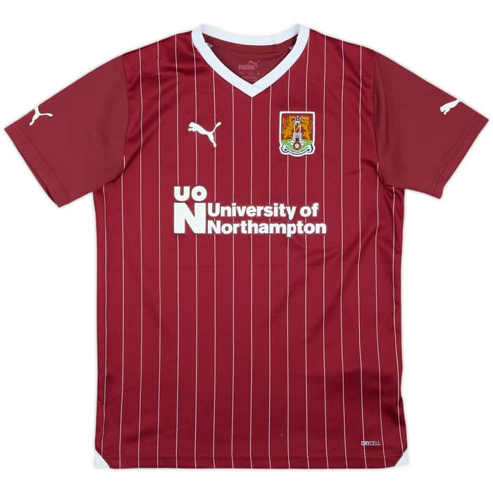 2023-24 Northampton Home Shirt - 6/10 - (L.Boys)