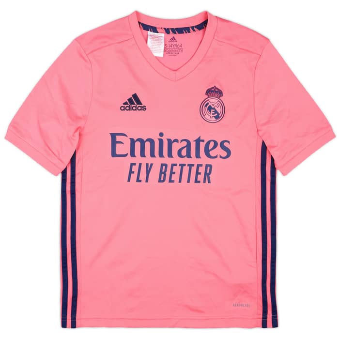 2020-21 Real Madrid Away Shirt - 8/10 - (L.Boys)