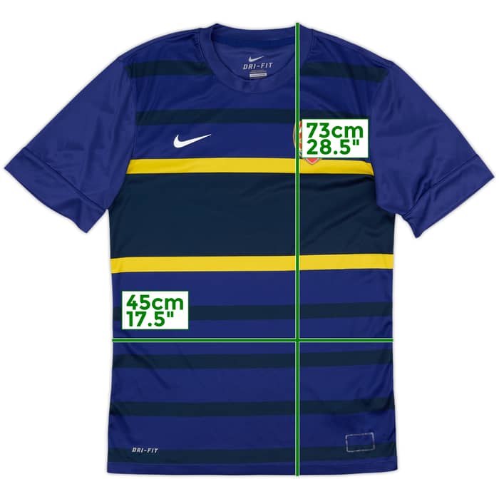 2012-13 Arsenal Nike Pre-Match Training Shirt - 8/10 - (S)