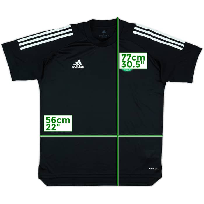 2020-21 Celtic adidas Training Shirt - 10/10 - (L)
