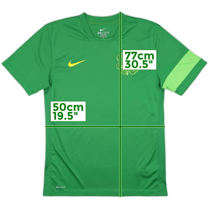 2010-11 Celtic Nike Training Shirt - 10/10 - (M)