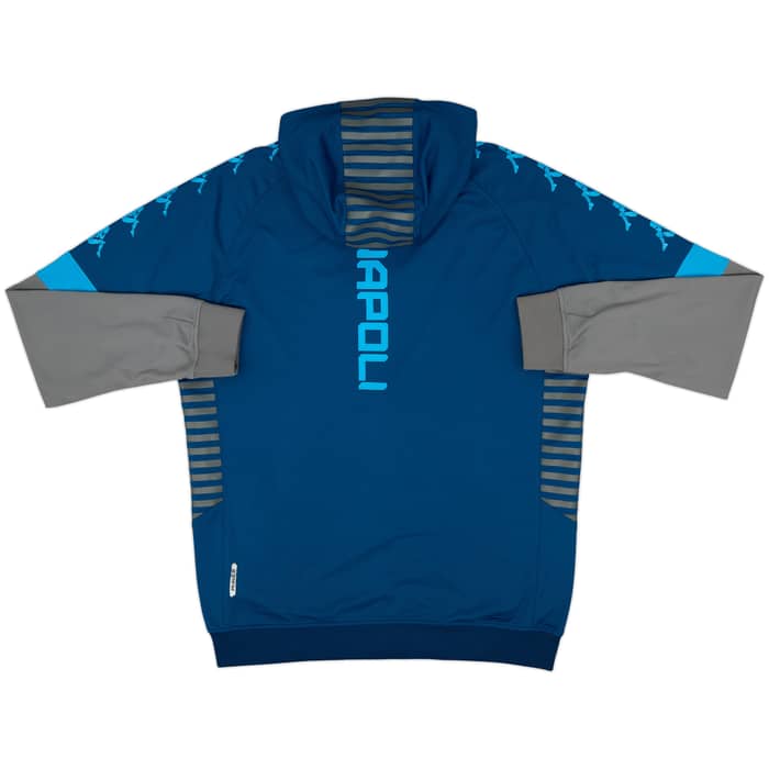2019-20 Napoli Kappa Hooded Track Jacket - 6/10 - (XXL)