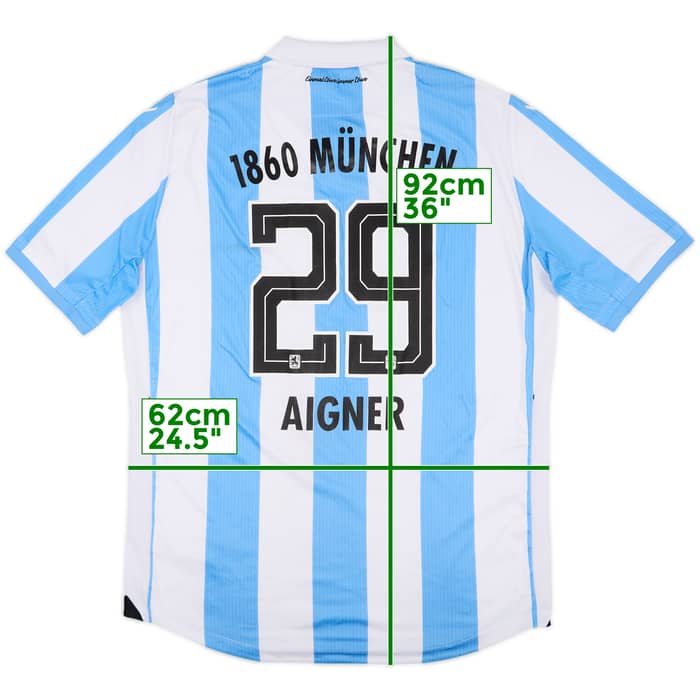 2016-17 1860 Munich Home Shirt Aigner #29 - 4/10 - (5XL)