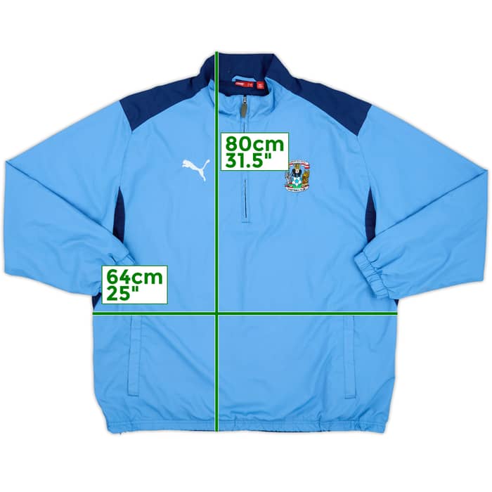2015-16 Coventry Puma 1/4 Zip Track Jacket - 6/10 - (L)