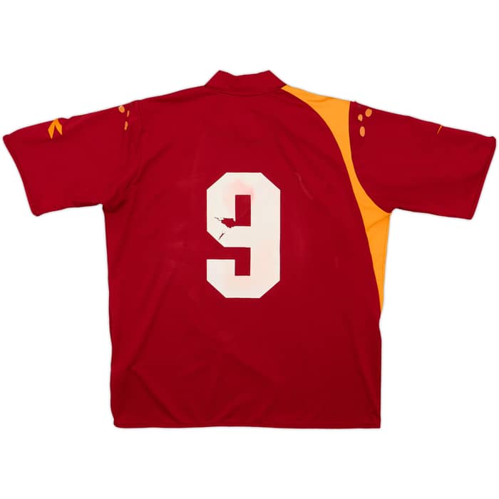 2005-06 Roma Home Shirt #9 - 4/10 - (M)