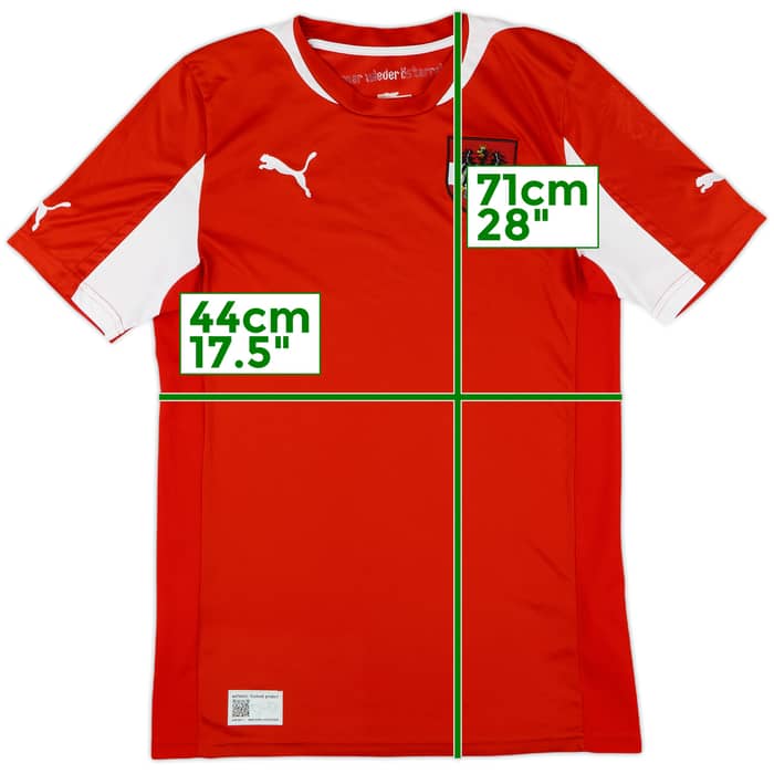 2012-14 Austria Home Shirt - - 8/10 - (S)